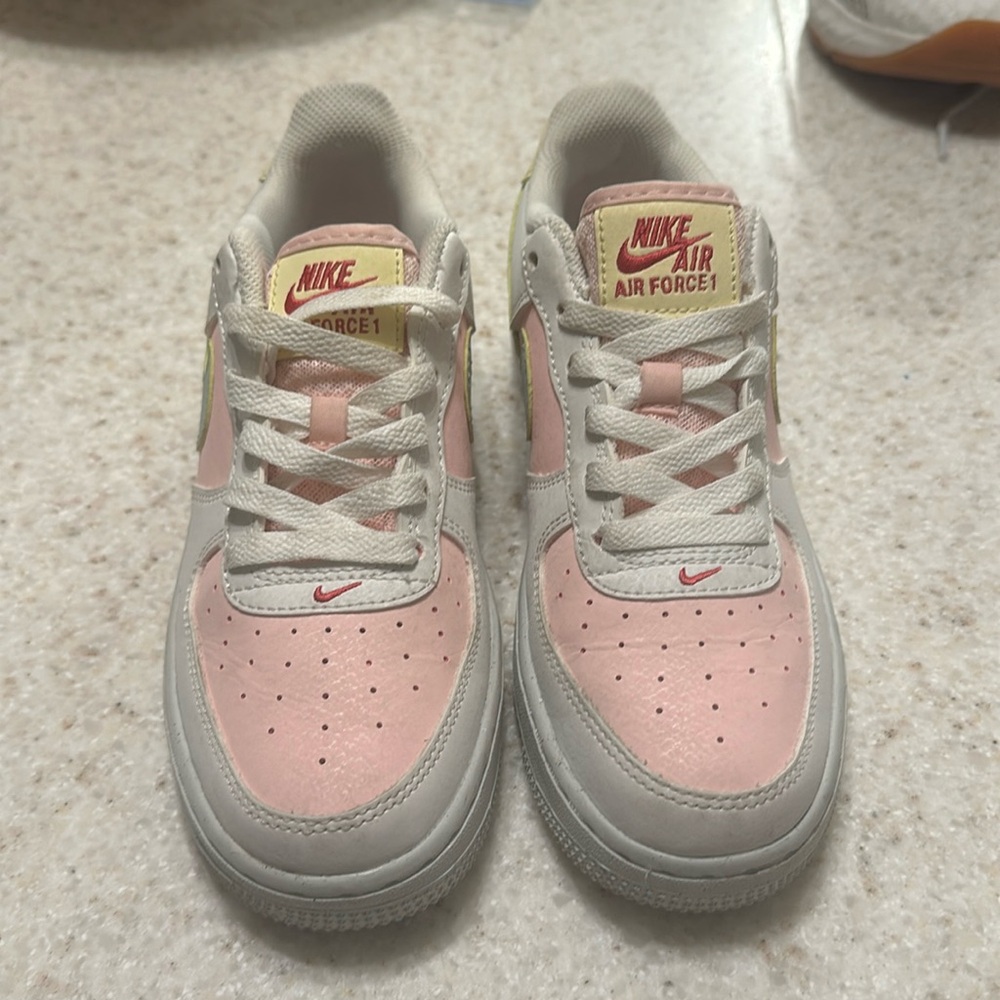 Nike Air Force 1 Impact GS Easter Summit White Seafoam DR4853-100 - Size 5Y